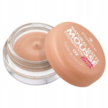 Essence Natural Matte Mousse Matujący Podkład Do Twarzy w Musie 02 16g