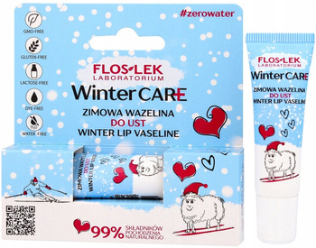 FLOS-LEK WINTER CARE Zimowa Wazelina Do Ust 10g