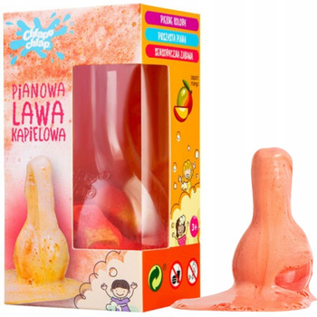 Chlapu Chlap Kolorowa Pianowa Lawa Kąpielowa Dla Dzieci Owocowa Mango