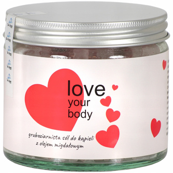 Tso Moriri Love Your Body Gruboziarnista Sól Do Kąpieli Olej Migdałowy 300g