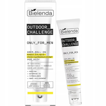 Bielenda Outdoor Challenge Men Nawilżający Krem Pod Oczy Dla Mężczyzn 15ml