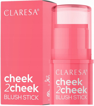 Claresa Kremowy Bluch Róż w Sztyfcie Stick Cheek 2 Cheek 02 Neon Coral 6g