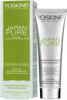 Yoskine Japan Pure Mikrodermabrazja Peeling Szafirowy 75ml