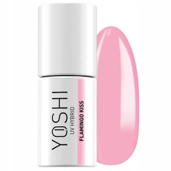 Yoshi Lakier Hybrydowy Pastel Paradise Pastelowy Róż Flamingi Kiss 827 6ml