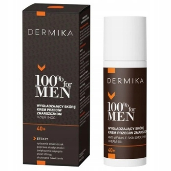 Dermika 100% For Men Silnie Regenerujący Krem Przeciw Zmarszczkom 60+ 50ml