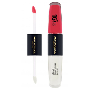 Dermacol 16h Lip Colour Trwały Błyszczyk Pomadka Do Ust Dwuetapowa 03