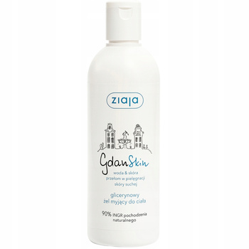Ziaja GdanSkin Glicerynowy Nawilżający Żel Pod Prysznic i Do Kąpieli 300ml