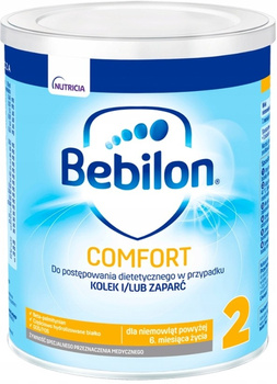 Bebilon Comfort 2 Pronutra Mleko Modyfikowane 400g