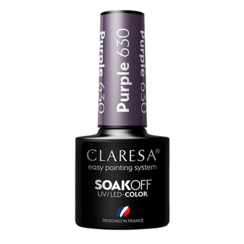 Claresa Lakier Hybrydowy Purple 630 5g