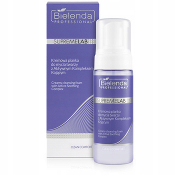 Bielenda Professional SupremeLab Clean Comfort Kremowa Pasta Do Mycia Twarzy Glinka Biała