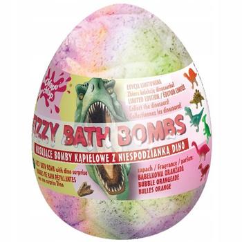 Chlapu Chlap Musująca Kula Do Kąpieli Dla Dzieci z Niespodzianką Oranżada