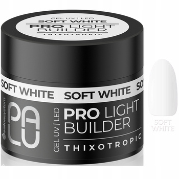 Palu Pro Light Builder Gel UV/LED Żel Budujący Soft White Biały 90g