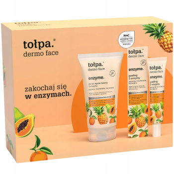 Tołpa Dermo Face Enzyme. Zestaw Prezentowy Kosmetyków Żel + Krem Do Twarzy