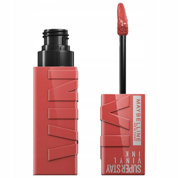 Maybelline Superstay Vinyl Ink Długotrwała Pomadka Szminka 15 Peachy