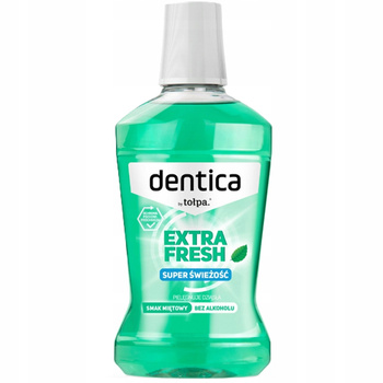 Tołpa Dentica Extra Fresh Miętowy Płyn Do Płukania Jamy Ustnej 500ml