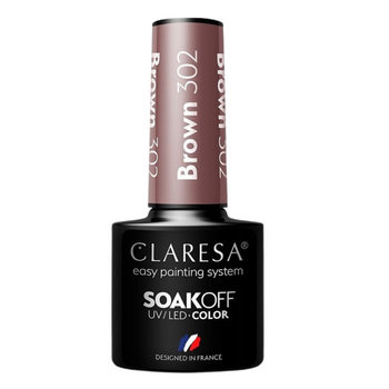 Claresa Lakier Hybrydowy Brown 302 5g