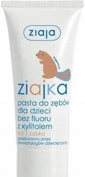 Ziaja Ziajka Pasta do Zębów z Xylitolem bez Fluoru