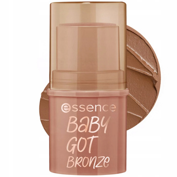 Essence Baby Got Bronze Kremowy Bronzer w Sztyfcie Matowy 10 Cinnamon Spice