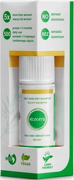 Ecocera Suchy Szampon Do Włosów Przetłuszających