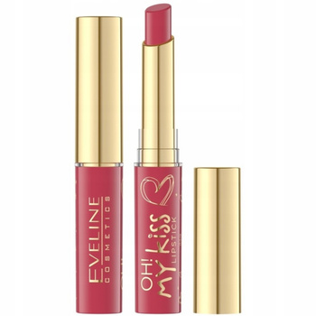 Eveline Cosmetics Oh! My Kiss Lipstick Pomadka w Sztyfcie 03 Let's Go Joan