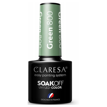 Claresa Lakier Hybrydowy Green 800 5g