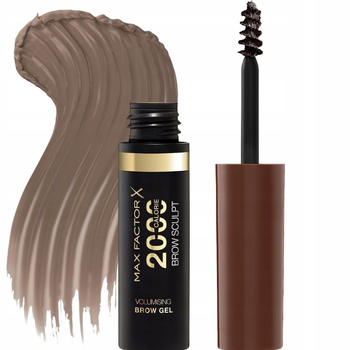 Max Factor 2000 Calorie Brow Sculpt Żel Do Brwi 004 Black Brown Brązowy