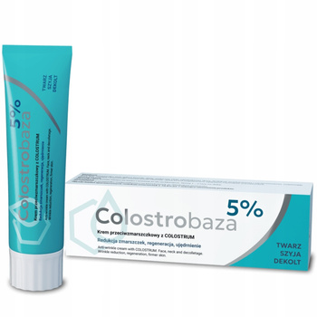 Colostrobaza Przeciwzmarszczkowy Krem Do Twarzy Dekoltu Colostrum 5% 30g