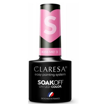 Claresa Lakier Hybrydowy Kiss Me! 3 5g