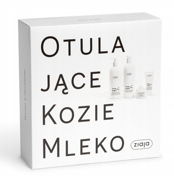 Ziaja Kozie Mleko Zestaw Żel 300ml Mleczko Do Ciała 2x Kremy Do Twarzy