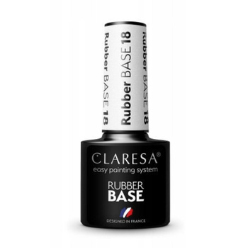 Claresa Rubber Base Baza Kauczukowa Hybrydowa 18