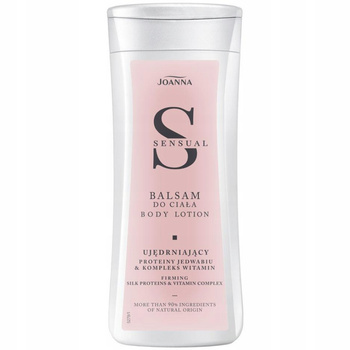 Joanna Sensual Ujędrniający Balsam Do Ciała Proteiny Jedwabiu Witaminy 200g