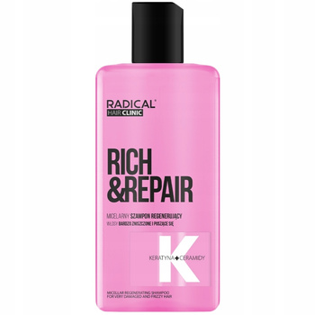 Radical Hair Clinic Rich Repair Regenerujący Szampon Do Włosów 300ml