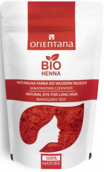 Orientana Henna Odżywka Mahoniowa Czerwień 100g