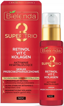 Bielenda Super Trio Serum Przeciwzmarszczkowe Noc