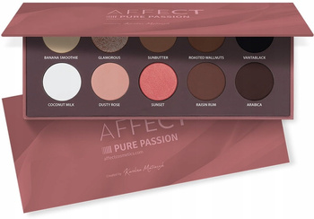 Affect Paleta 10 Cieni Do Powiek Pure Passion Karolina Mitraszek