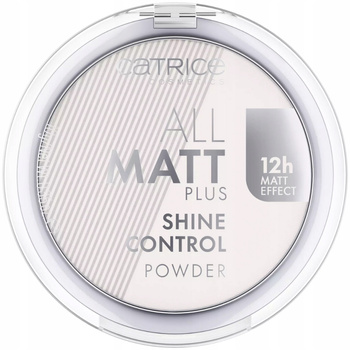 Catrice All Matt Shine Control Transparentny Puder Do Twarzy 001 Universal