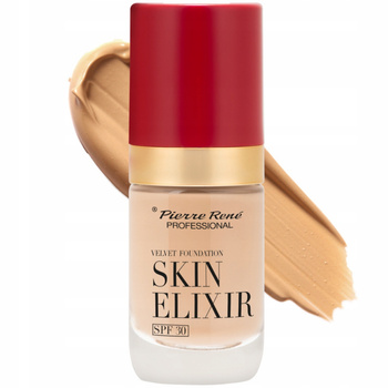 Pierre Rene Skin Elixir Matujący Podkład Do Twarzy SPF 30 Warm Nude 04