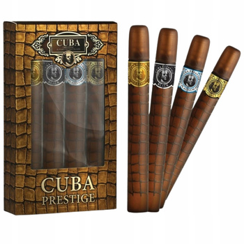 Cuba Prestige Zestaw Prezentowy Dla Mężczyzn Woda Toaletowa Męska 4 x 35ml
