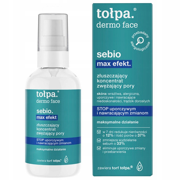 Tołpa Dermo Face Sebio Serum Złuszczający Koncentrat Zwężający Pory 75ml