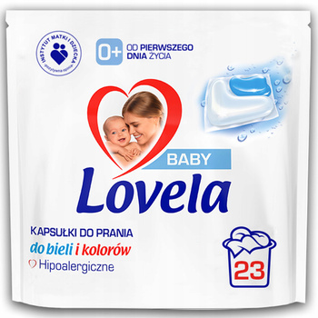 Lovela Baby Kapsułki do Prania biel kolor 23 sztuk