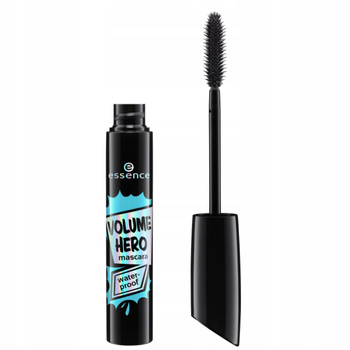 Essence Mascara Tusz Do Rzęs Volume Hero Wodoodporny Objętość Czarny
