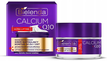 Bielenda Calcium Q10 Ultra Lifting Krem Napinający Kontur Oczu i Ust 15ml