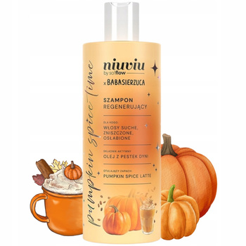 Niuviu x Babasierzuca Pumpkin Time Regenerujący Szampon Do Włosów 300ml
