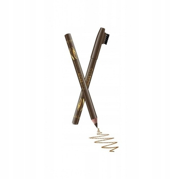 Revers Kredka Drewniana Ze Szczoteczką Do Brwi Eye Brow Stylist Ciemny Brąz