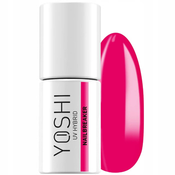 Yoshi Neonarchy Lakier Hybrydowy Do Paznokci Różowy 234 NailBreaker 6ml