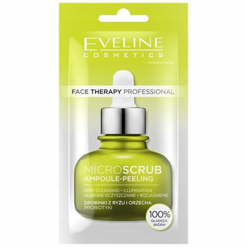 Eveline Face Therapy Rozjaśniający Peeling Do Twarzy Drobnoziarnisty 8ml