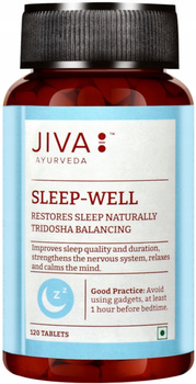 Jiva Sleep Well Suplement Diety Dobry Sen 120 Tabl