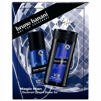 Bruno Banani Magic Man Zestaw Prezentowy Kosmetyków Męskich Żel + DEO Spray