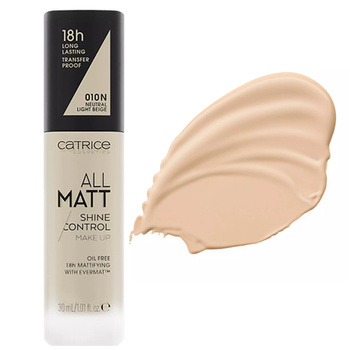 Catrice Podkład All Matt Plus Matujący Kryjący 010N Neutral Light Beige