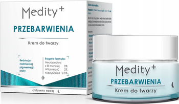 Medity+ Przebarwienia Krem Aktywny Nocą 50ml